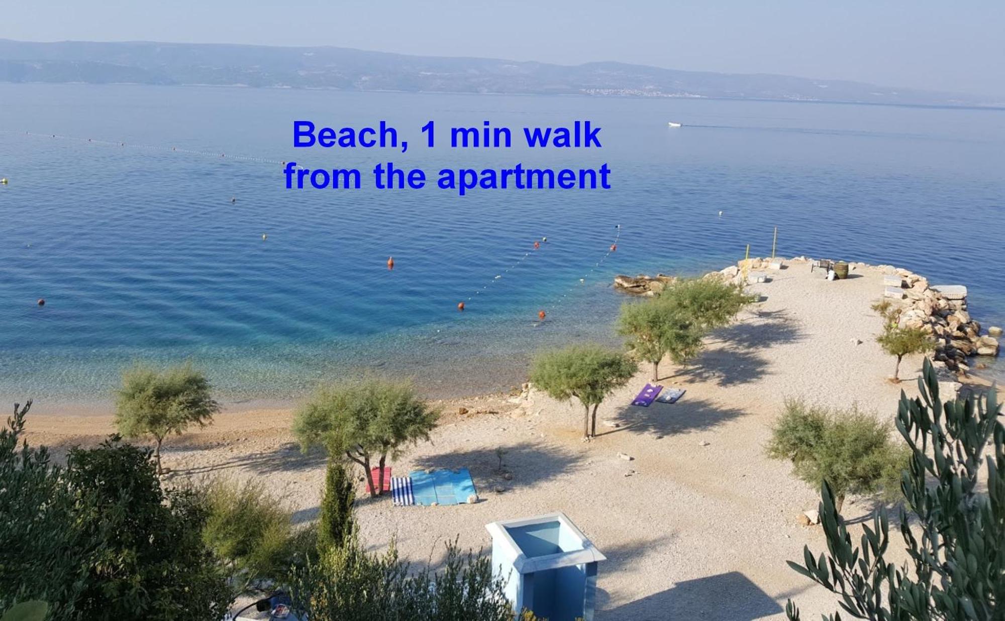 Apartments With Pool Vrdoljak Omiš Oda fotoğraf